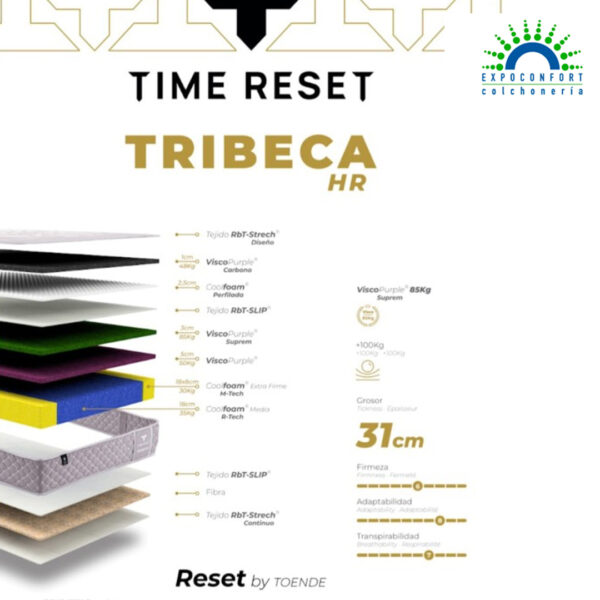 Colchón Tribeca HR de Time Reset